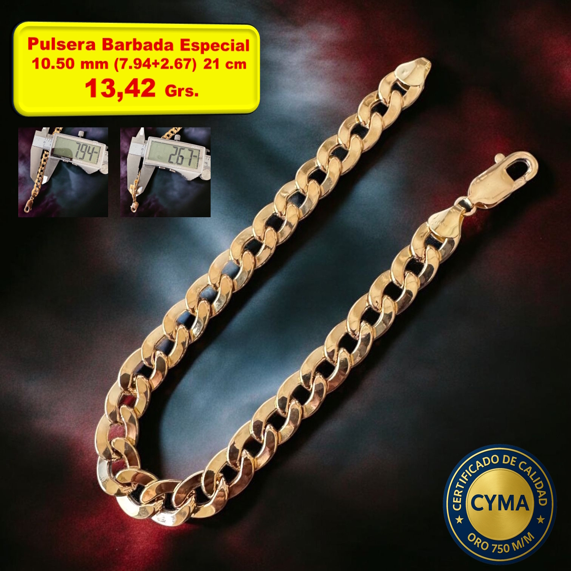 PULSERA BARBADA ESPECIAL