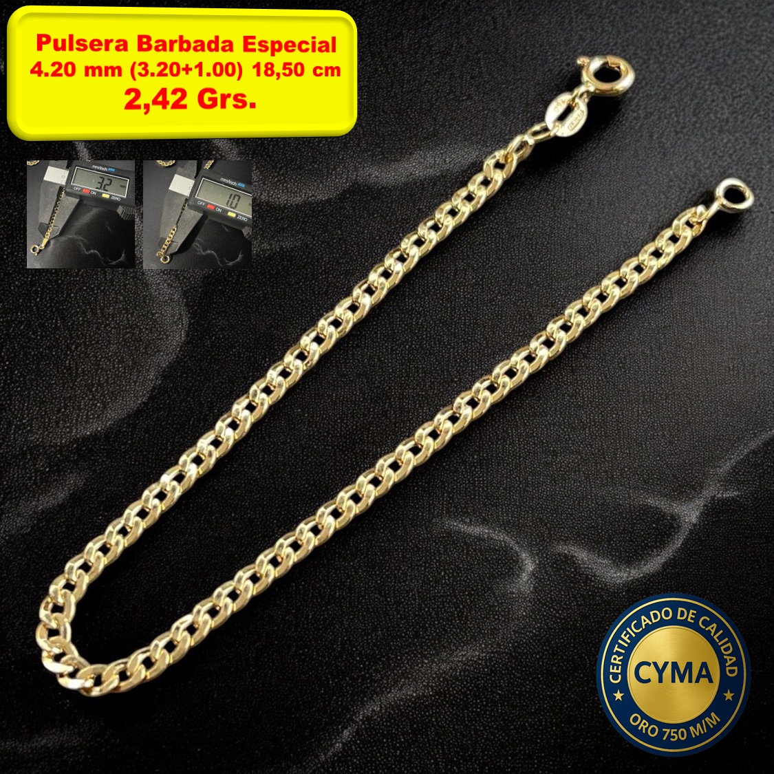 PULSERA BARBADA ESPECIAL