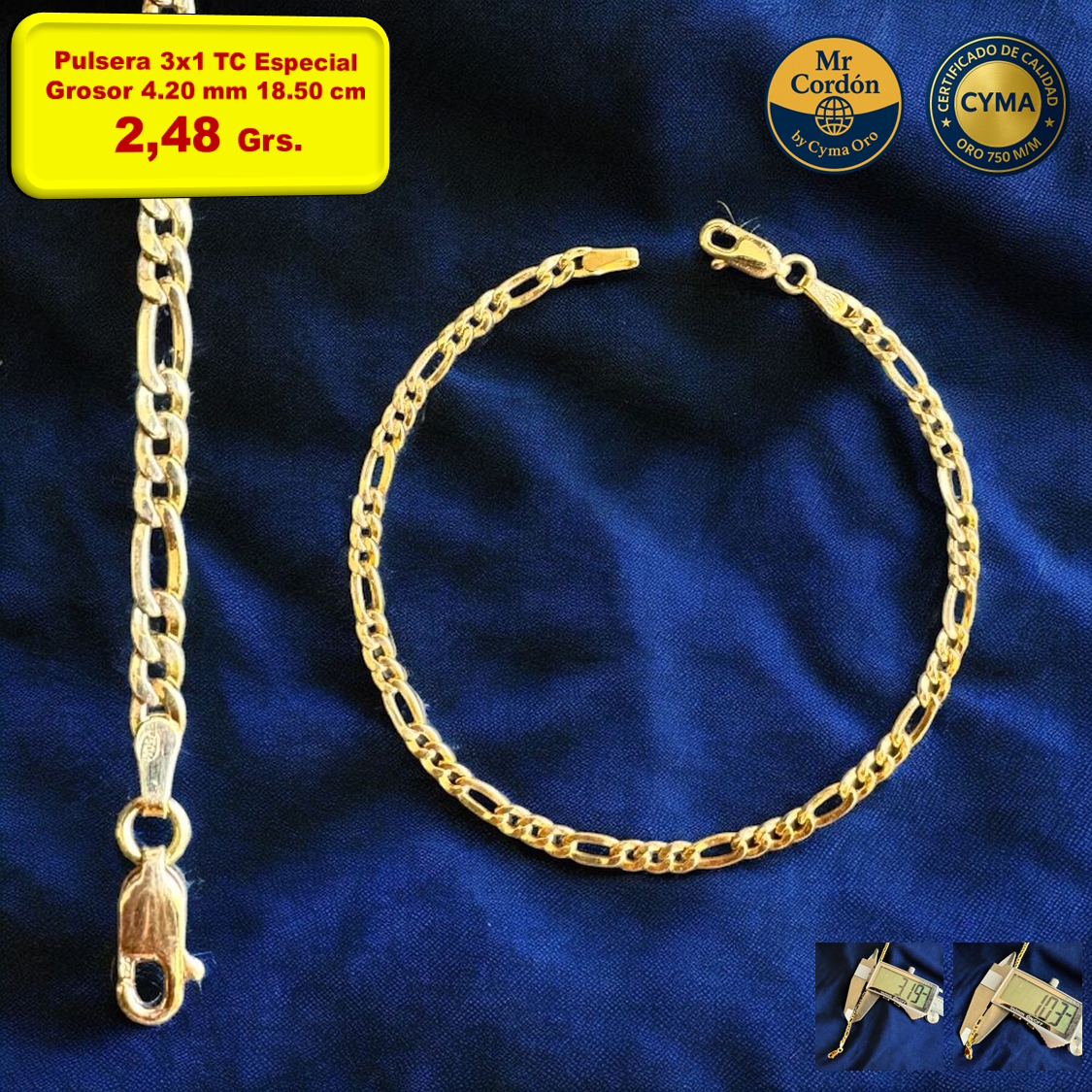 Pulsera 3X1 TC ESPECIAL