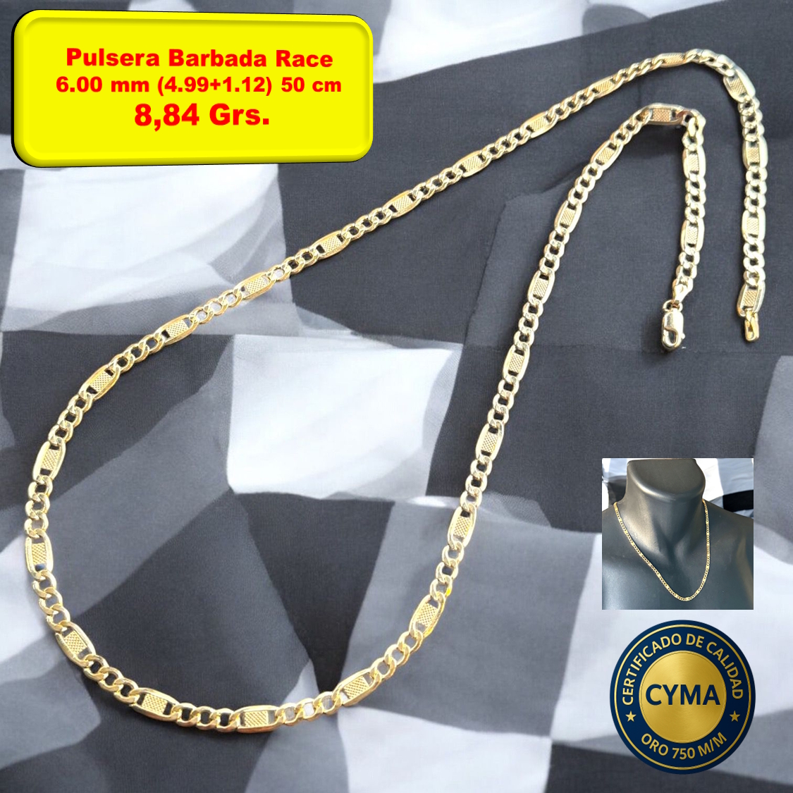 COLLAR BARBADO RACE