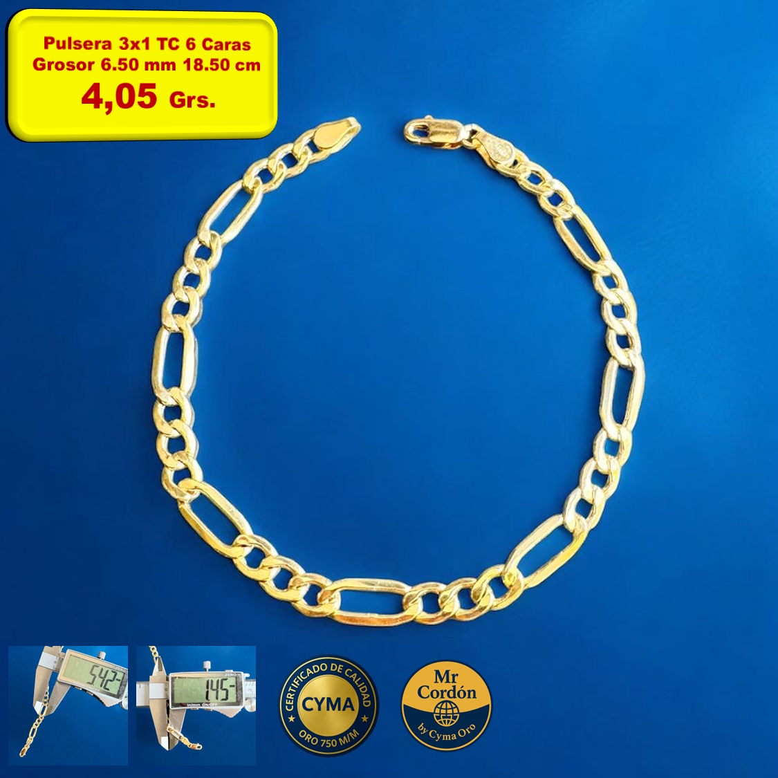 Pulsera  3X1 TC 6 CARAS