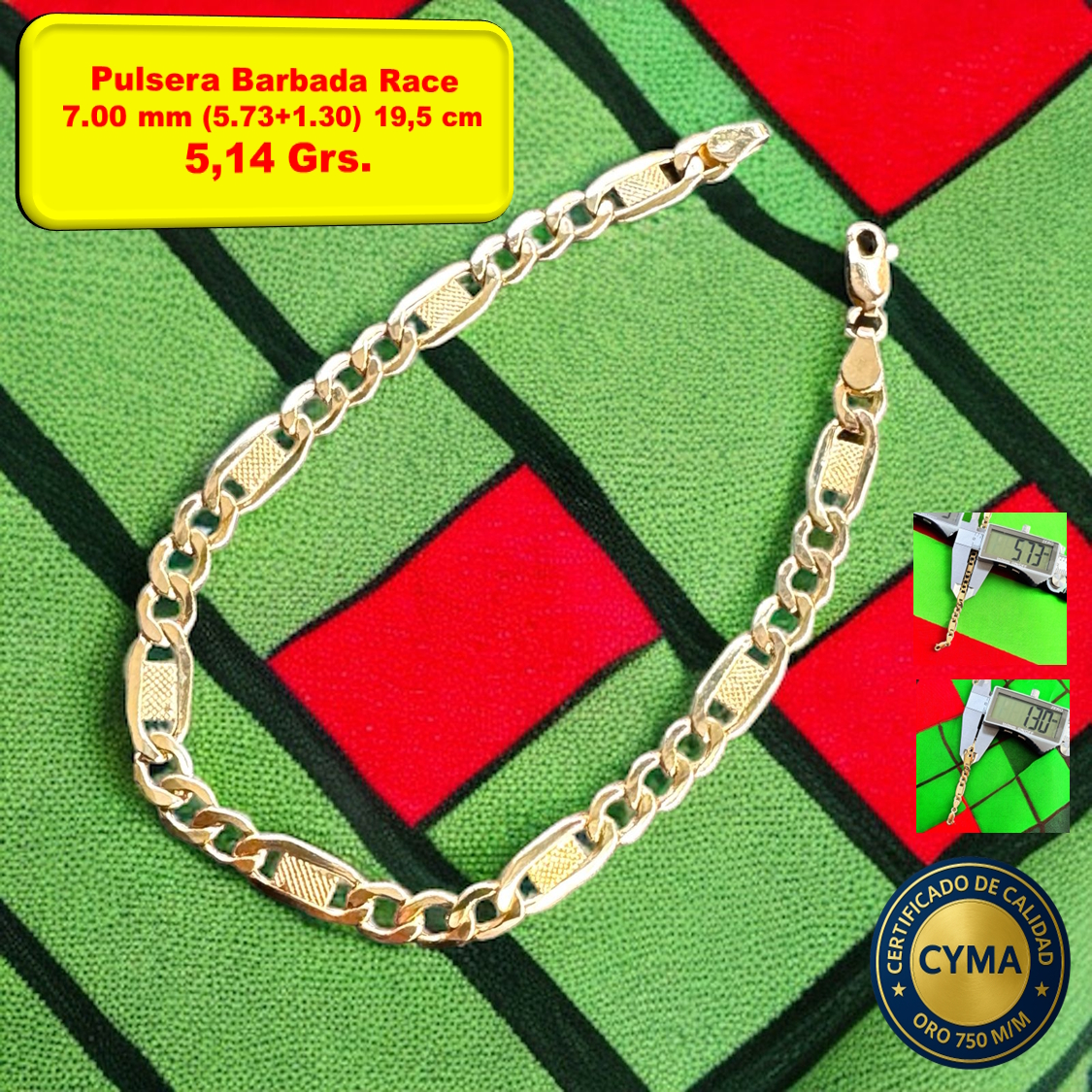 PULSERA BARBADA RACE