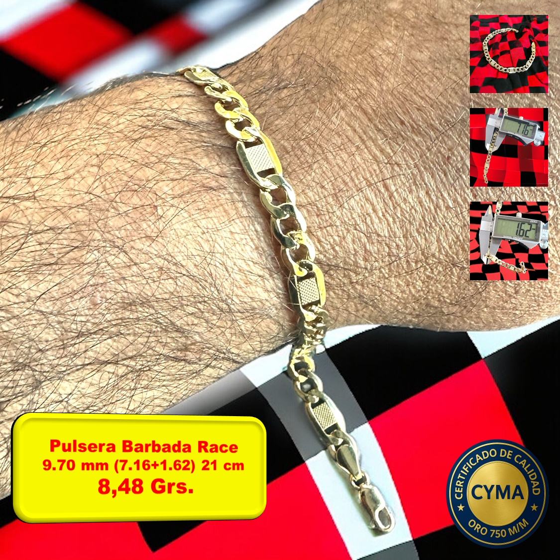 PULSERA BARBADA RACE