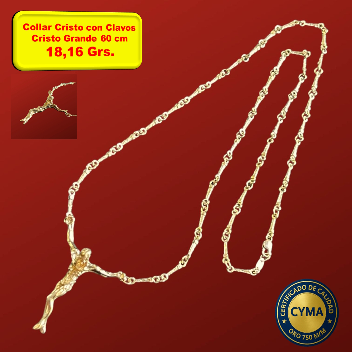 CONJUNTO CRISTO CLAVOS