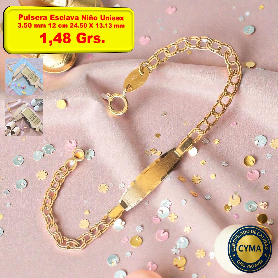 PULSERA ESCLAVA NIÑO UNISEX