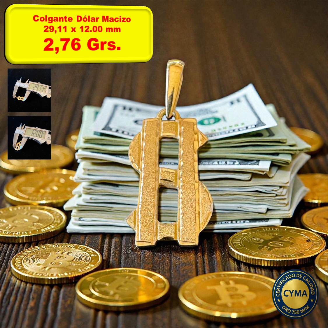 COLGANTE DÓLAR