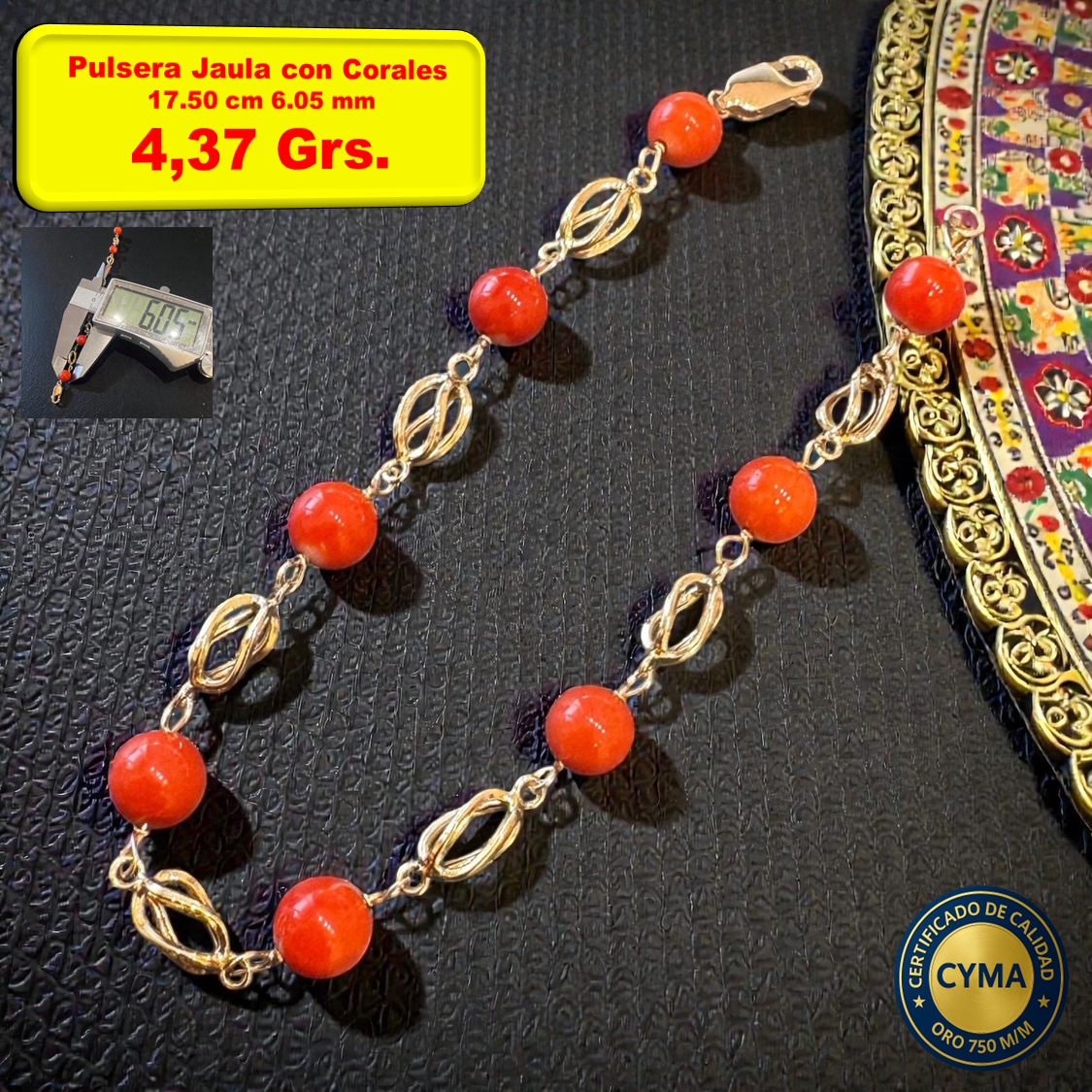 PULSERA CORAL