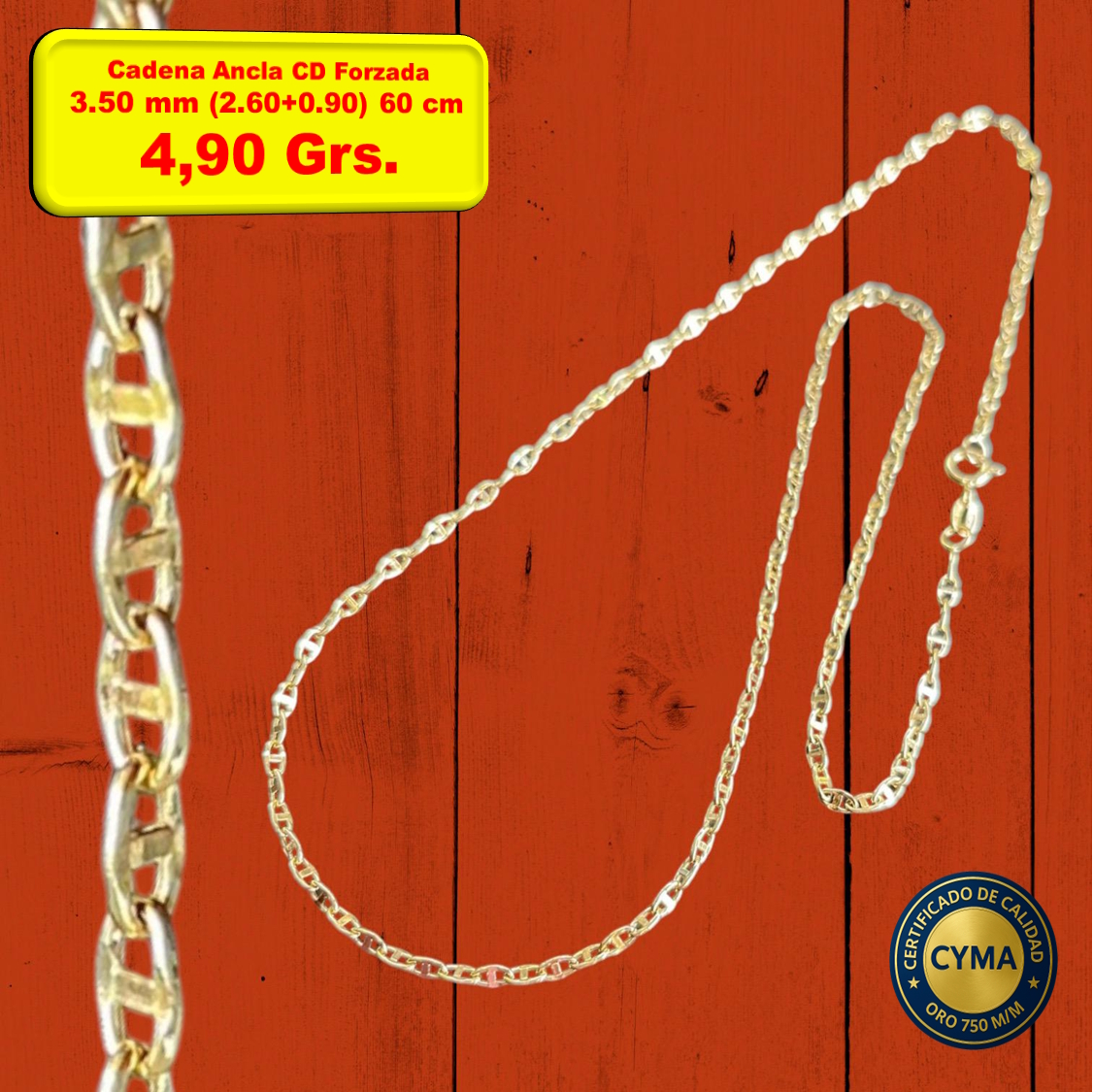 COLLAR ANCLA CD FORZADO