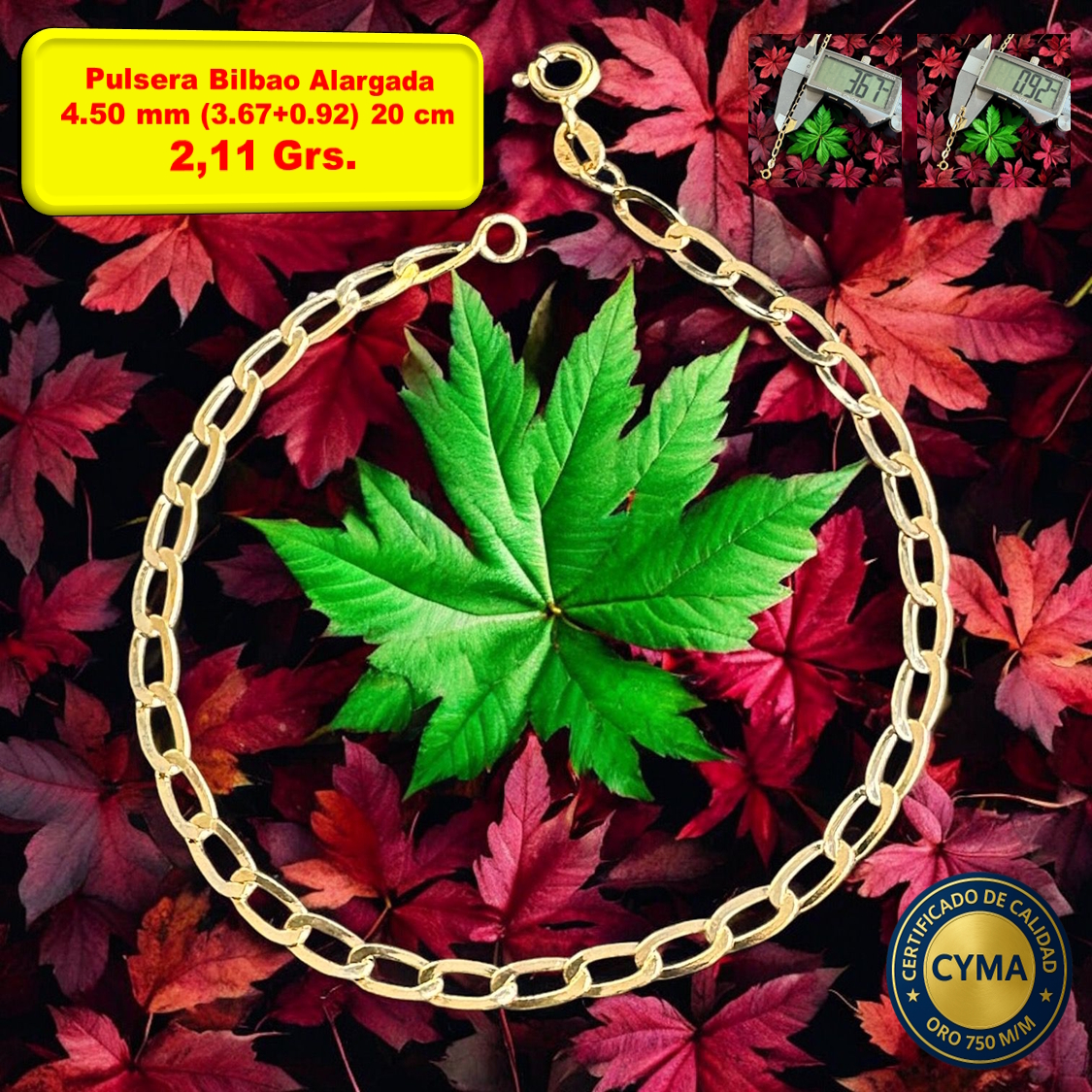 PULSERA BILBAO ALARGADO