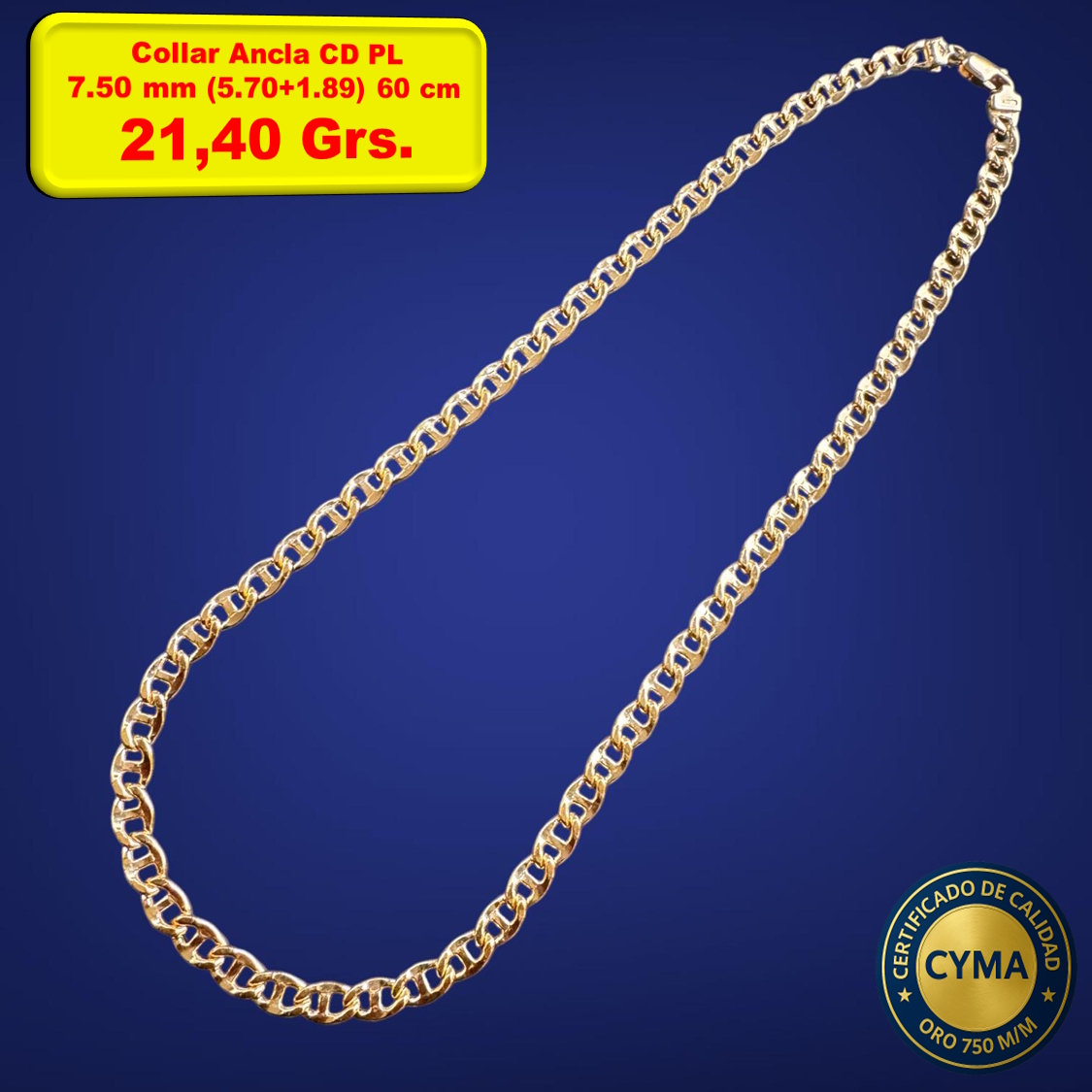COLLAR ANCLA CD PL
