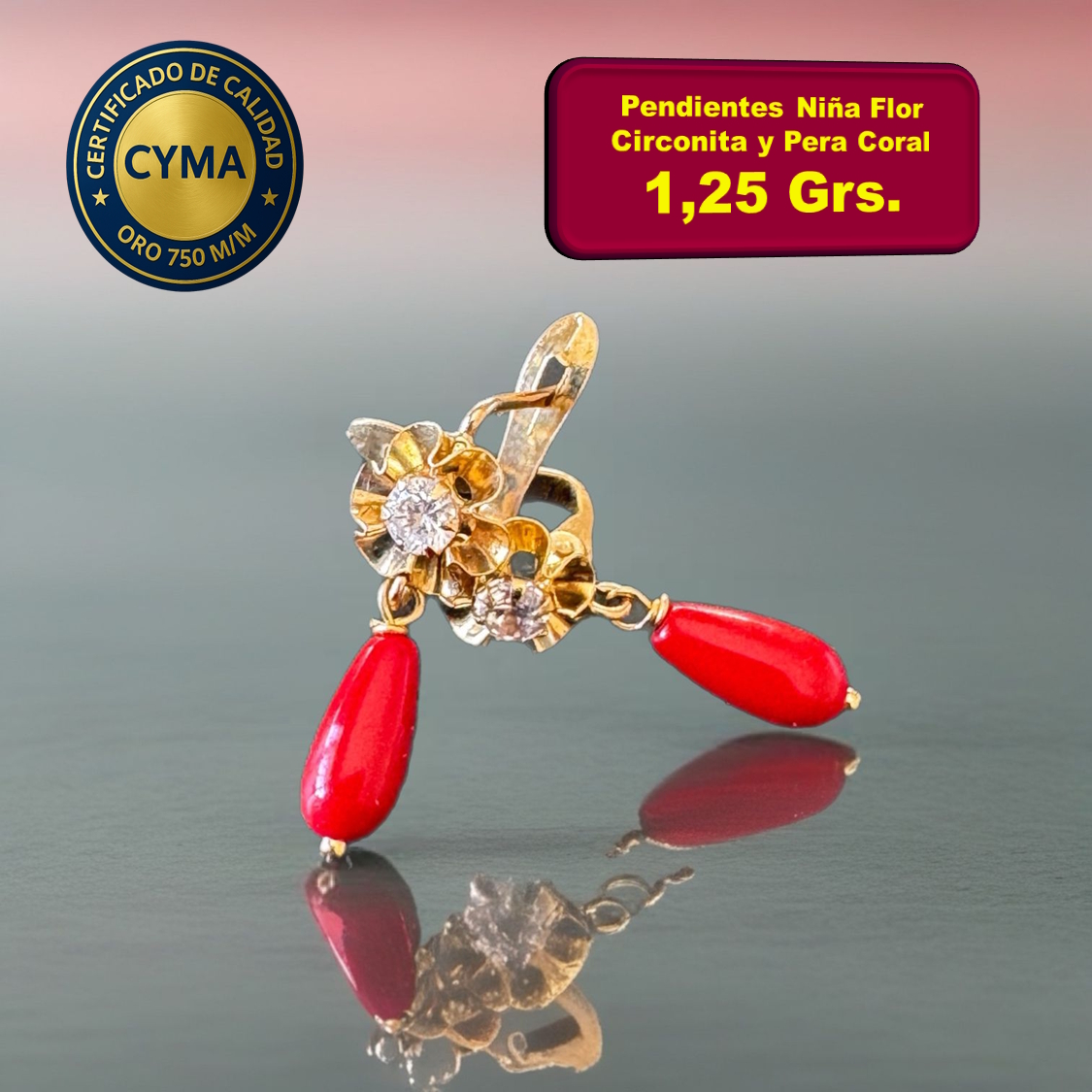 PENDIENTES NIÑA