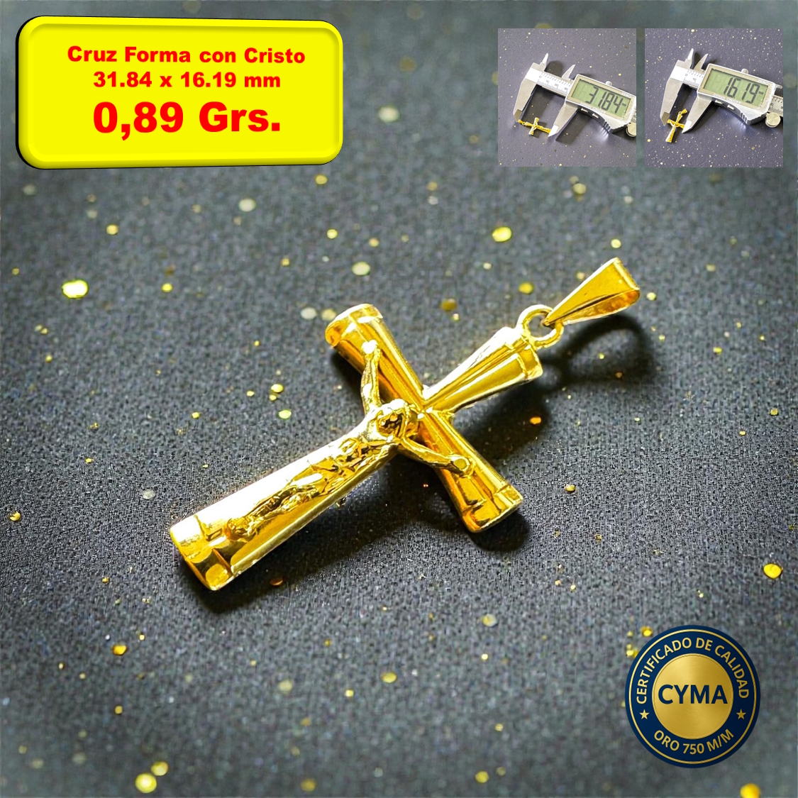 CRUZ FORMA CON CRISTO