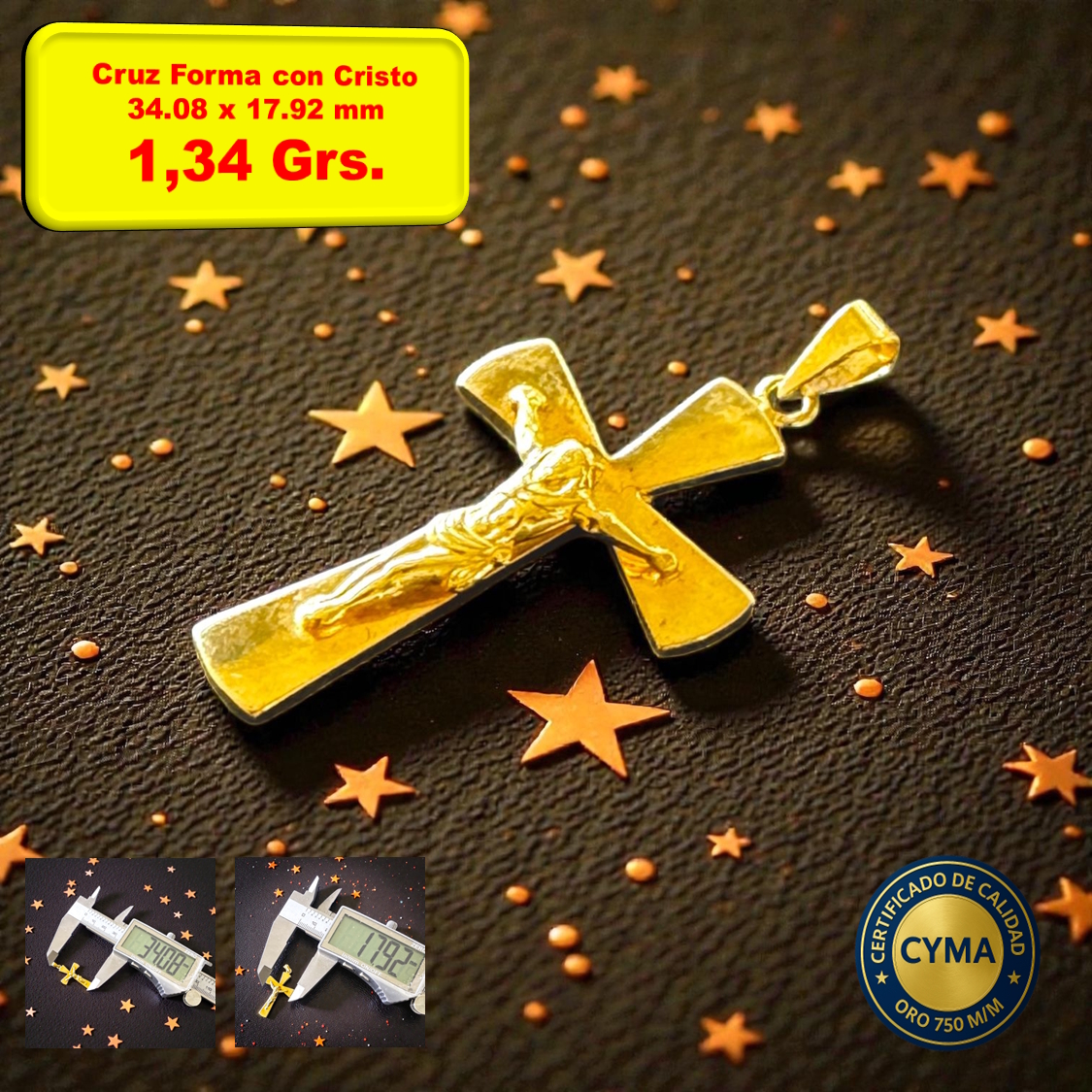 CRUZ FORMA CON CRISTO