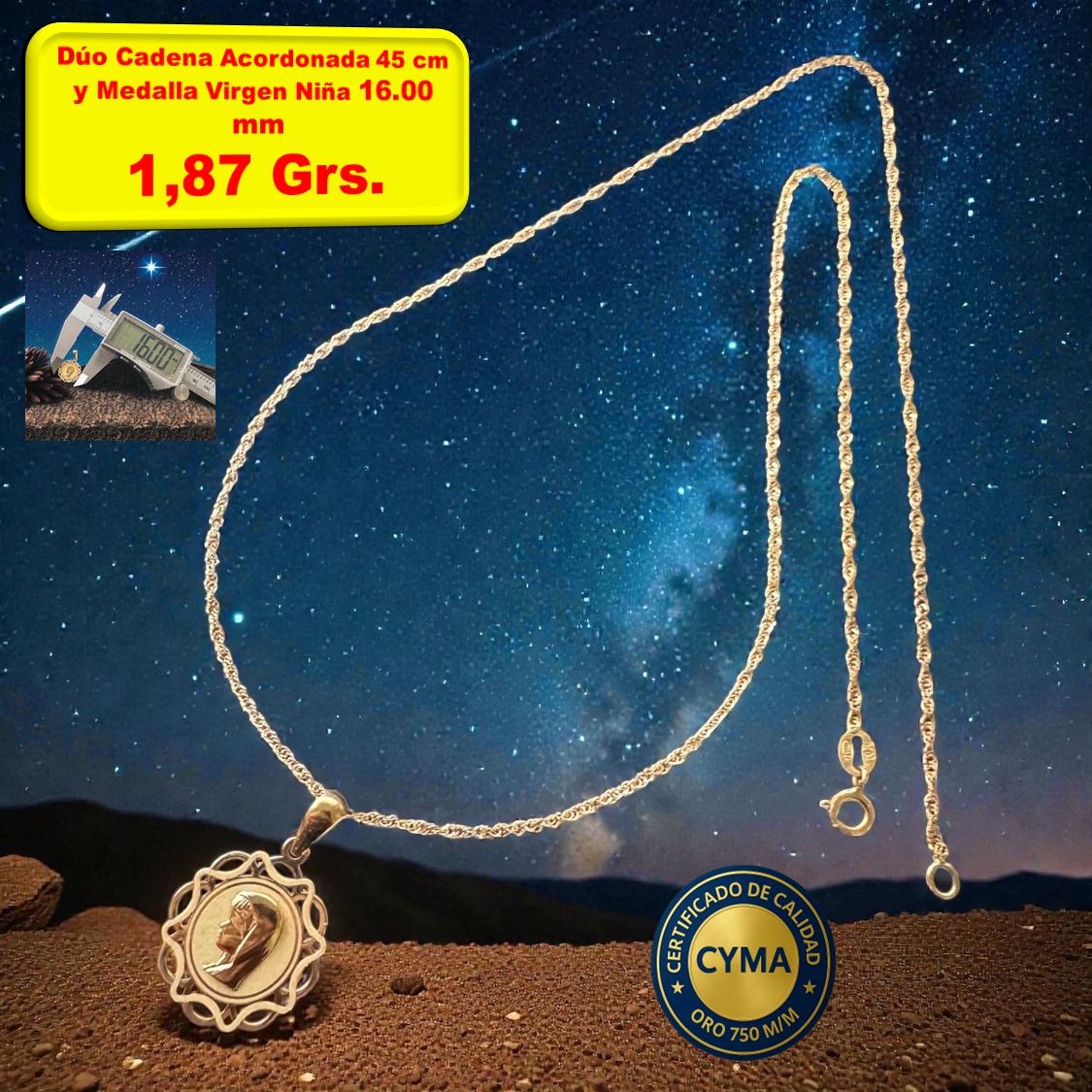 DÚO / CONJUNTO MEDALLA