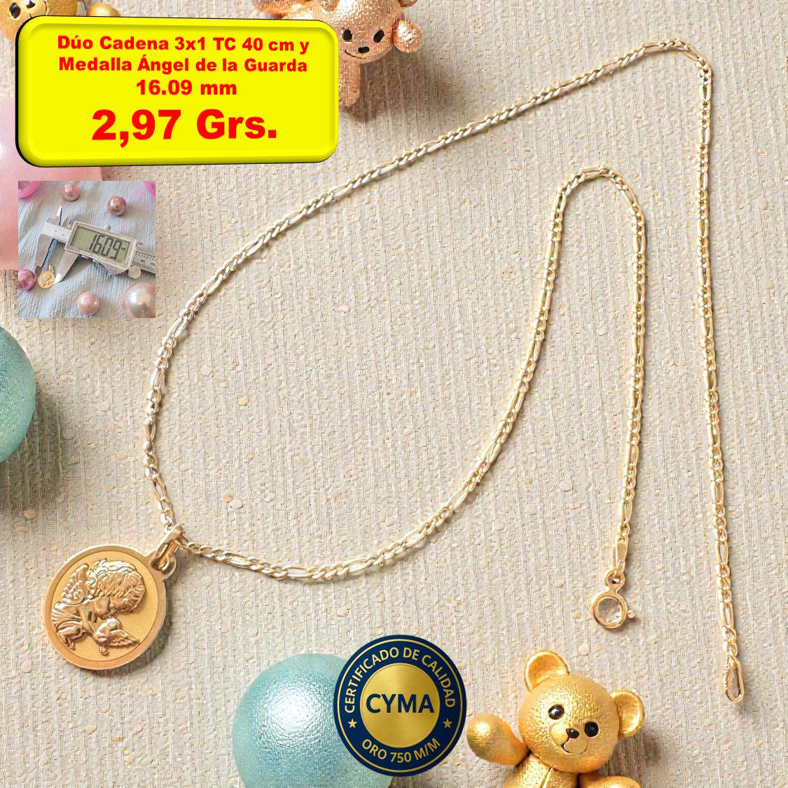 DÚO /CONJUNTO MEDALLA